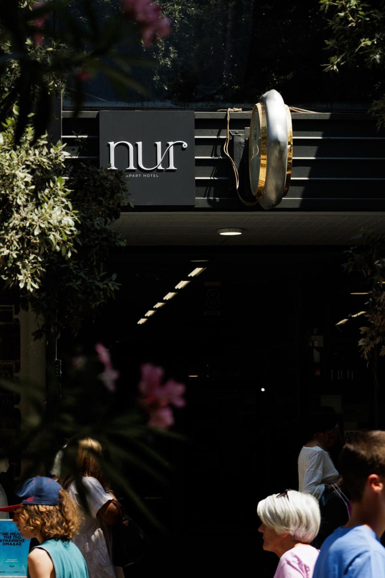 Nur Aparthotel Athena Bagian luar foto