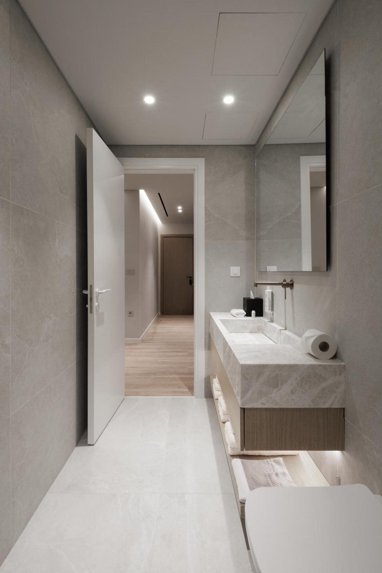 Nur Aparthotel Athena Bagian luar foto